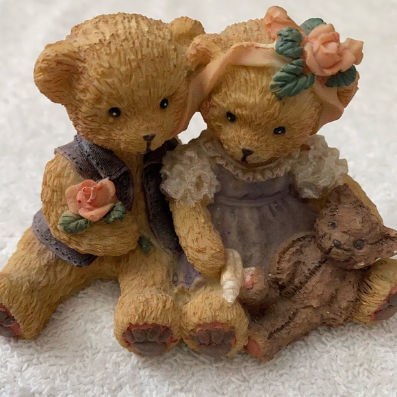 Adorable ceramic bears - Picture 1 of 3